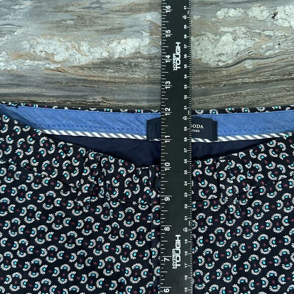 Scotch Soda Men’s Shorts 30 Preppy Golf Outdoor 8" Inseam Floral Logo Chino - Picture 12 of 14